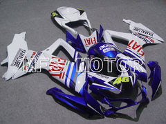 Suzuki GSXR600 GSXR750 2008-2010 Injection ABS Fairing - FIAT - Blue White - MFS5046 - Fairings Kit