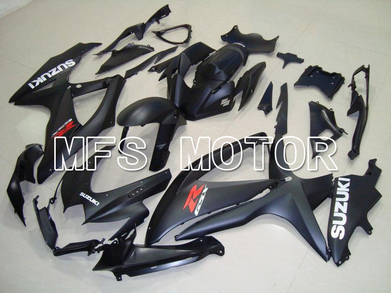 Suzuki GSXR600 GSXR750 2008-2010 Injection ABS Fairing - Factory Style - Black Matte - MFS5109 - Fairings Kit