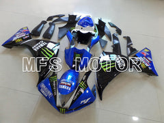 Yamaha YZF-R1 2009-2011 Injection ABS Fairing - Monster - Black Blue - MFS5127 - Fairings Kit