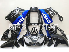 Yamaha YZF-R1 1998-1999 Injection ABS Fairing - Flame - Black Blue - MFS5179 - Fairings Kit