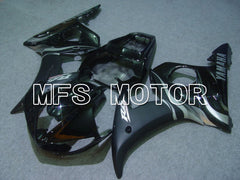 Yamaha YZF-R6 2005 Injection ABS Fairing - Flame - Silver Black - MFS5253 - Fairings Kit