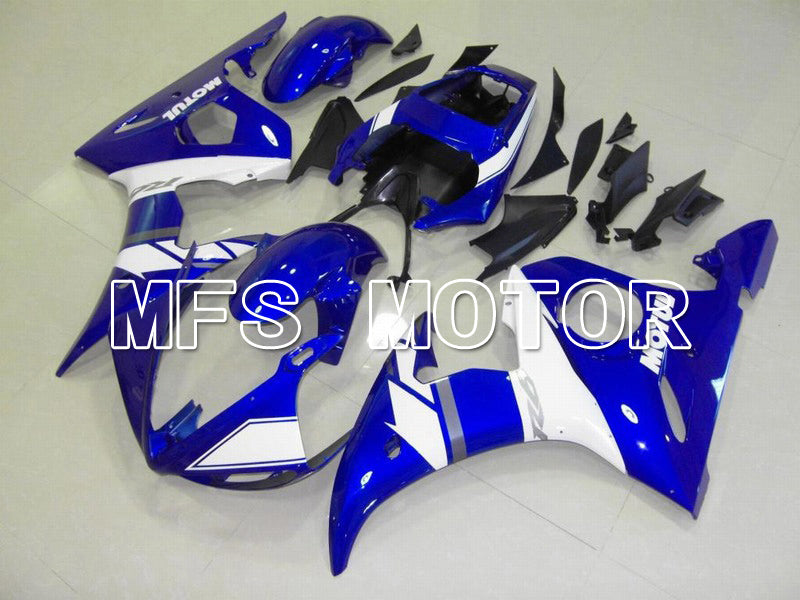 Yamaha YZF-R6 2003-2004 Injection ABS Fairing - Factory Style - Blue White - MFS5232 - Fairings Kit