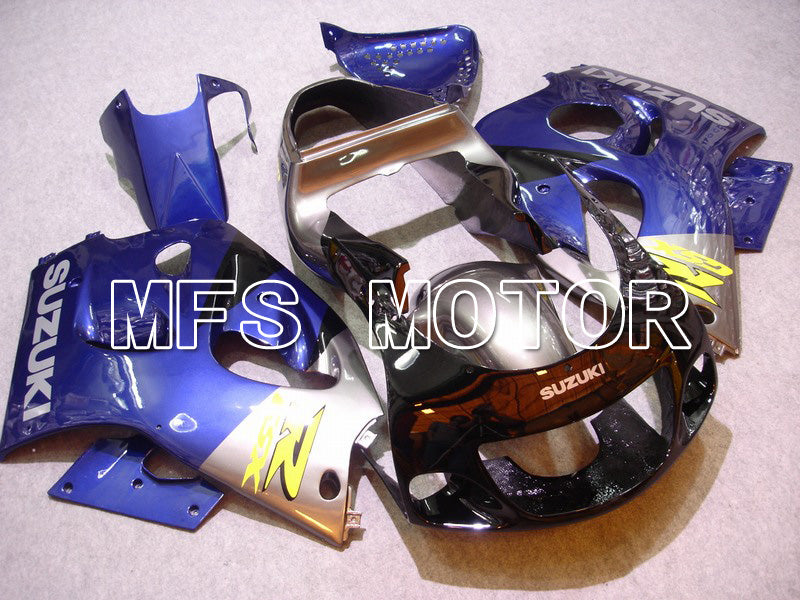 Suzuki GSXR600 1997-2000 ABS Fairing - Factory Style - Blue Silver - MFS5243 - Fairings Kit