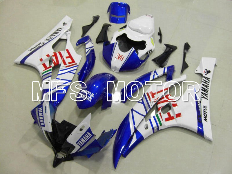 Yamaha YZF-R6 2006-2007 Injection ABS Fairing - FIAT - Blue White - MFS5300 - Fairings Kit