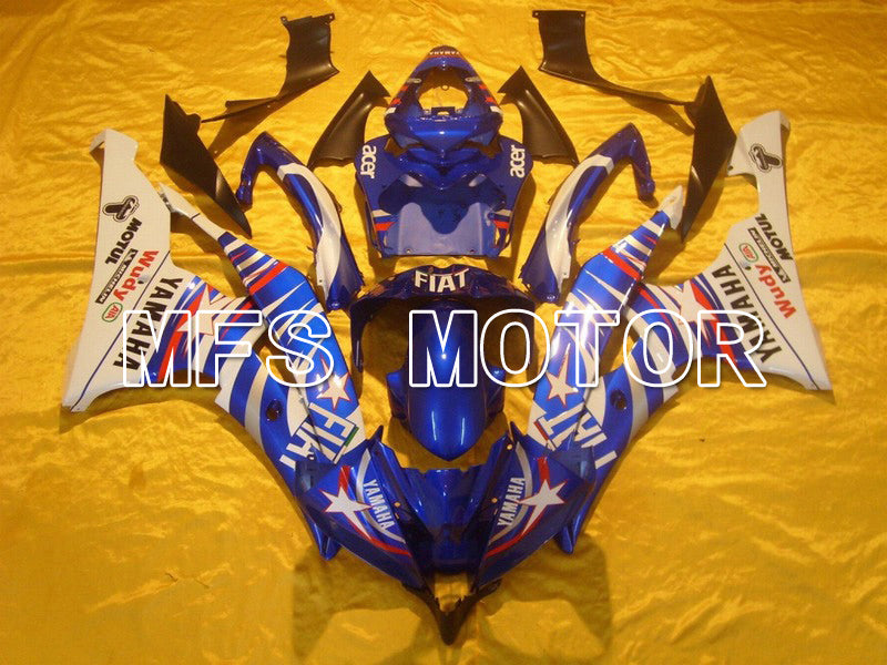 Yamaha YZF-R6 2006-2007 Injection ABS Fairing - FIAT - Blue White - MFS5301 - Fairings Kit