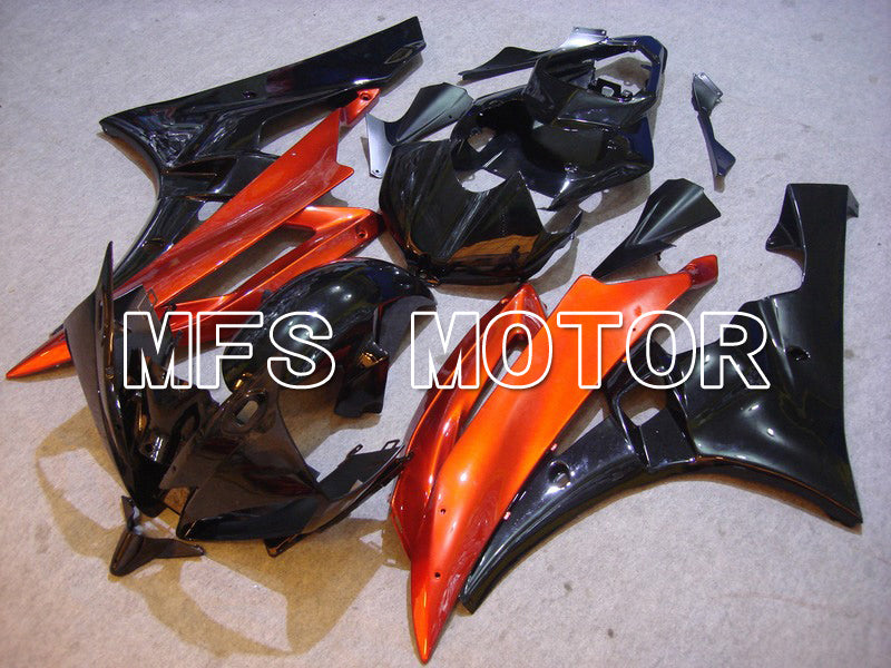 Yamaha YZF-R6 2006-2007 Injection ABS Fairing - Factory Style - Black Orange - MFS5349 - Fairings Kit
