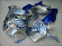 Honda CBR600RR 2005-2006 Injection ABS Fairing - Flame - Blue Silver - MFS5429 - Fairings Kit