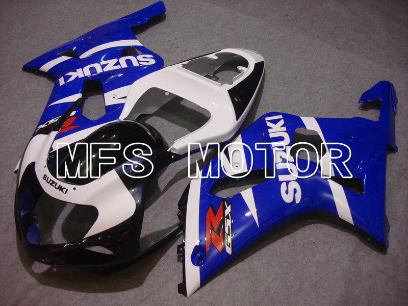 Suzuki GSXR1000 2000-2002 Injection ABS Fairing - Factory Style - Blue White - MFS5449 - Fairings Kit