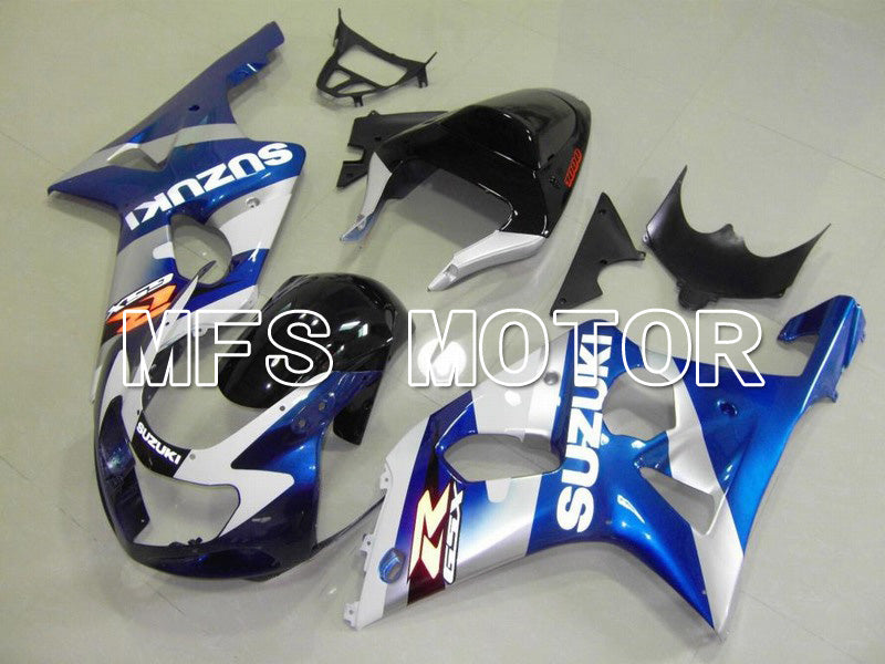 Suzuki GSXR1000 2000-2002 Injection ABS Fairing - Factory Style - Blue White - MFS5456 - Fairings Kit