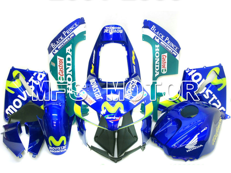 Honda CBR600RR 2005-2006 Injection ABS Fairing - Movistar - Blue Green - MFS5463 - Fairings Kit