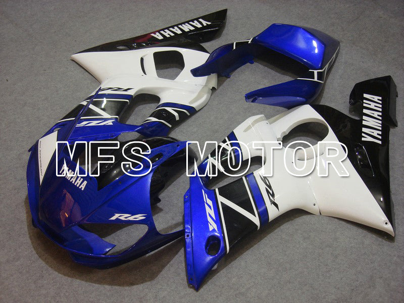 Yamaha YZF-R6 1998-2002 Injection ABS Fairing - Factory Style - Black Blue White - MFS5478 - Fairings Kit