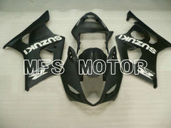 Suzuki GSXR1000 2003-2004 Injection ABS Fairing - Black Matte - Factory Style - MFS5530 - Fairings Kit