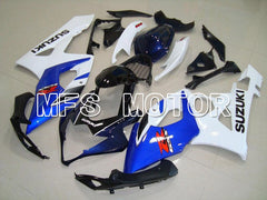Suzuki GSXR1000 2005-2006 Injection ABS Fairing - Factory Style - Blue White - MFS5614 - Fairings Kit