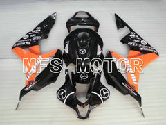 Honda CBR600RR 2007-2008 Injection ABS Fairing - Jordan - Black Orange - MFS5647 - Fairings Kit