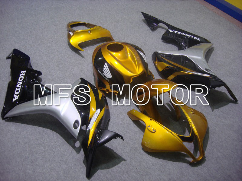 Honda CBR600RR 2007-2008 Injection ABS Fairing - Factory Style - Black Gold - MFS5777 - Fairings Kit