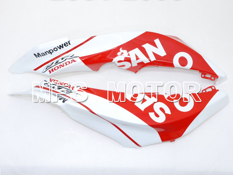 Honda CBR600RR 2007-2008 Injection ABS Fairing - San Carlo - White Red - MFS5822 - Fairings Kit