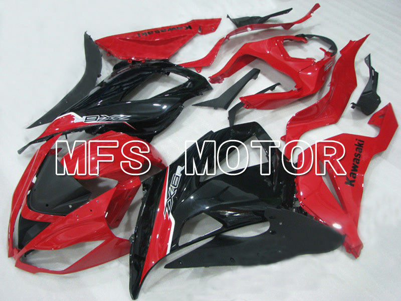 Kawasaki NINJA ZX6R 2013-2018 Injection ABS Fairing - Factory Style - Black Red - MFS5837 - Fairings Kit