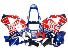 Honda CBR900RR 954 2002-2003 Injection ABS Fairing - Castrol - Blue Red - MFS5974 - Fairings Kit