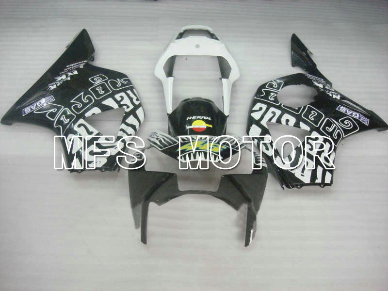 Honda CBR900RR 954 2002-2003 Injection ABS Fairing - Rossi - Black White - MFS6029 - Fairings Kit