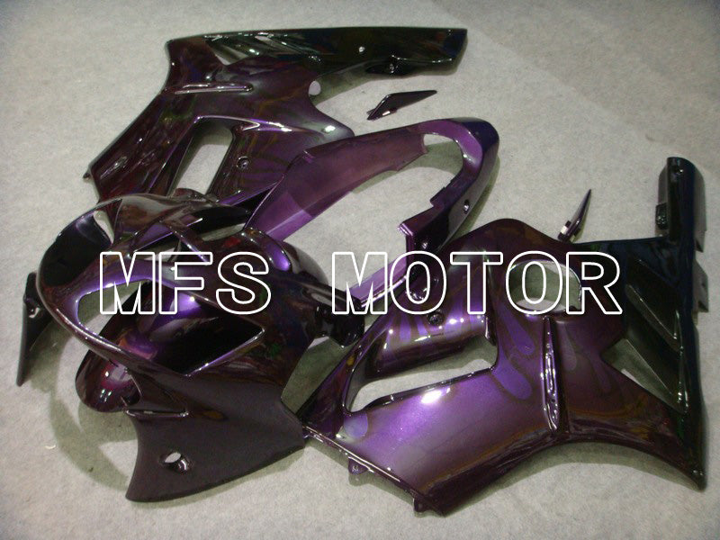 Kawasaki NINJA ZX12R 2002-2005 Injection ABS Fairing - Flame - Black Purple - MFS6061 - Fairings Kit