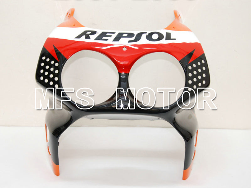 Honda CBR900RR 893 1992-1993 ABS Fairing - Repsol - Black Red Orange - MFS6080 - Fairings Kit