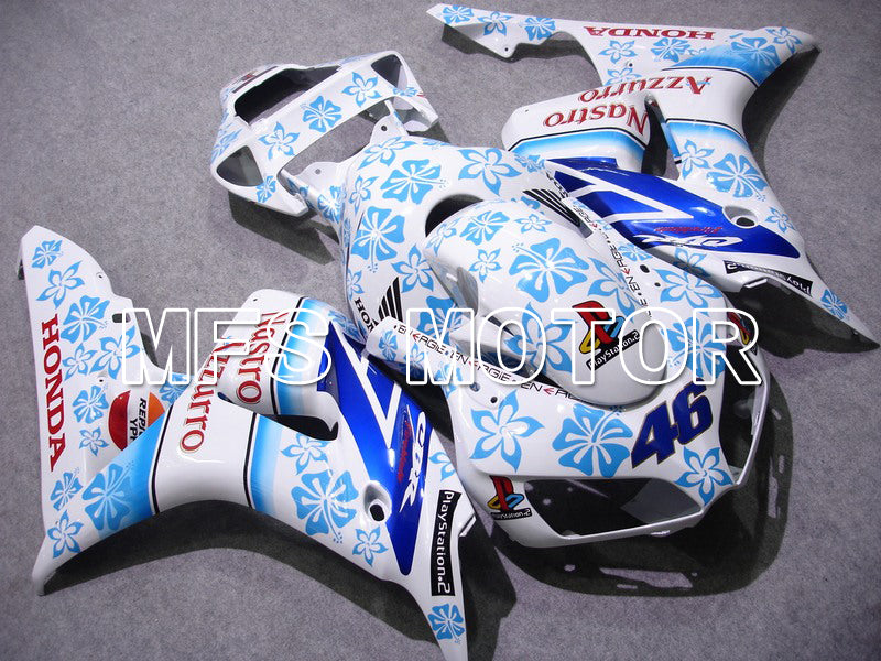 Honda CBR1000RR 2006-2007 Injection ABS Fairing - Nastro Azzurro - Blue White - MFS6083 - Fairings Kit
