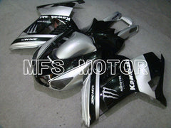 Kawasaki NINJA ZX14R 2006-2011 Injection ABS Fairing - Monster - Black Silver - MFS6101 - Fairings Kit