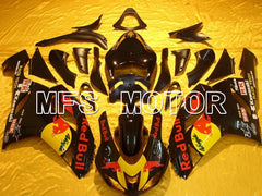 Kawasaki NINJA ZX14R 2006-2011 Injection ABS Fairing - Red Bull - Black - MFS6105 - Fairings Kit