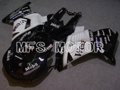 Kawasaki NINJA ZX14R 2006-2011 Injection ABS Fairing - West - Black White - MFS6118 - Fairings Kit