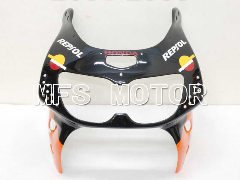 Honda CBR900RR 919 1996-1997 ABS Fairing - Repsol - Black Orange Red - MFS6131 - Fairings Kit
