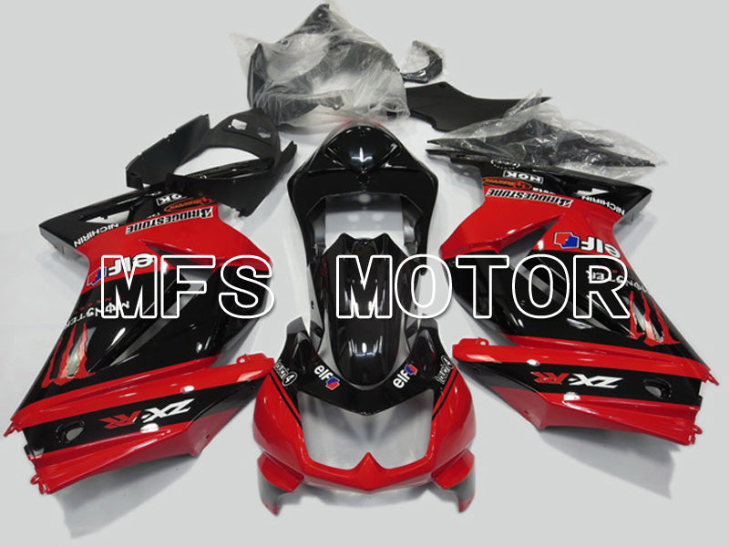 Kawasaki NINJA EX250 2008-2012 Injection ABS Fairing - Factory Style - Black Red - MFS6154 - Fairings Kit