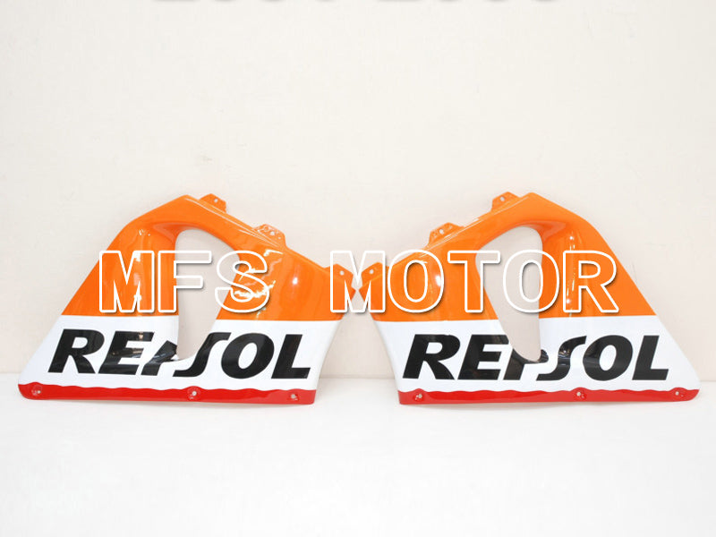 Honda CBR900RR 919 1998-1999 ABS Fairing - Repsol - Black Red Orange - MFS6201 - Fairings Kit