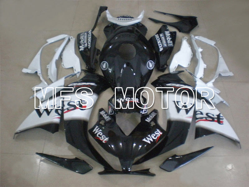 Honda CBR1000RR 2012-2016 Injection ABS Fairing - West - Black White - MFS6289 - Fairings Kit