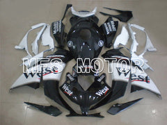 Honda CBR1000RR 2012-2016 Injection ABS Fairing - West - Black White - MFS6289 - Fairings Kit