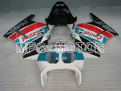 Honda VFR400R NC30 1990-1993 ABS Fairing - Castrol - Blue White Black - MFS6291 - Fairings Kit