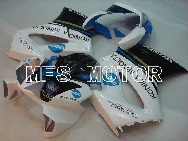 Honda VFR800 2002-2013 Injection ABS Fairing - Konica Minolta - Black White - MFS6323 - Fairings Kit