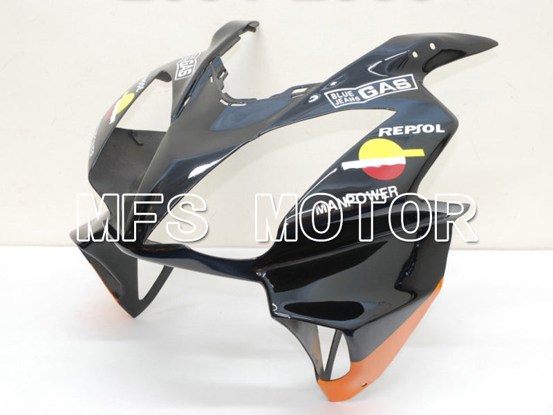 Honda VFR800 2002-2013 Injection ABS Fairing - Repsol - Red Orange Black - MFS6334 - Fairings Kit