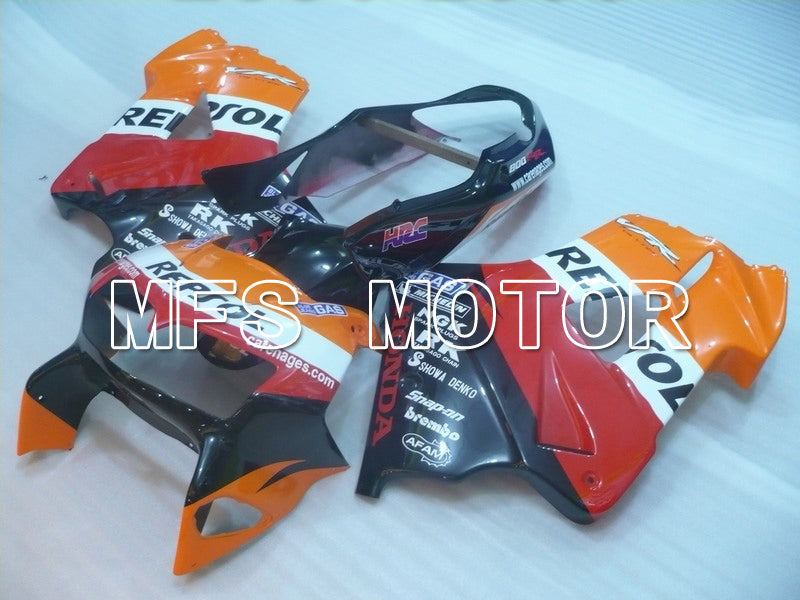 Honda VFR800 1998-2001 ABS Fairing - Repsol - Red Black Orange - MFS6381 - Fairings Kit