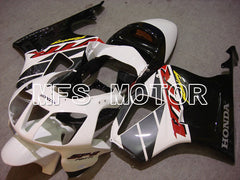 Honda VTR1000 RC51 2000-2006 ABS Fairing - Factory Style - Black White - MFS6382 - Fairings Kit