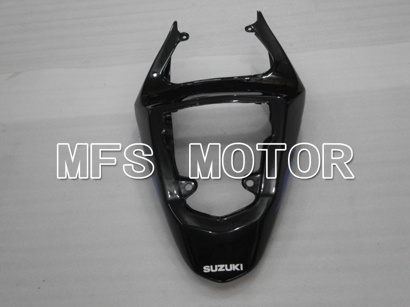 Suzuki GSXR600 GSXR750 2004-2005 Injection ABS Fairing - Flame - Black Blue - MFS6424 - Fairings Kit