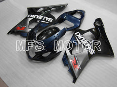 Suzuki GSXR600 GSXR750 2004-2005 Injection ABS Fairing - Factory Style - Black Gray - MFS6425 - Fairings Kit
