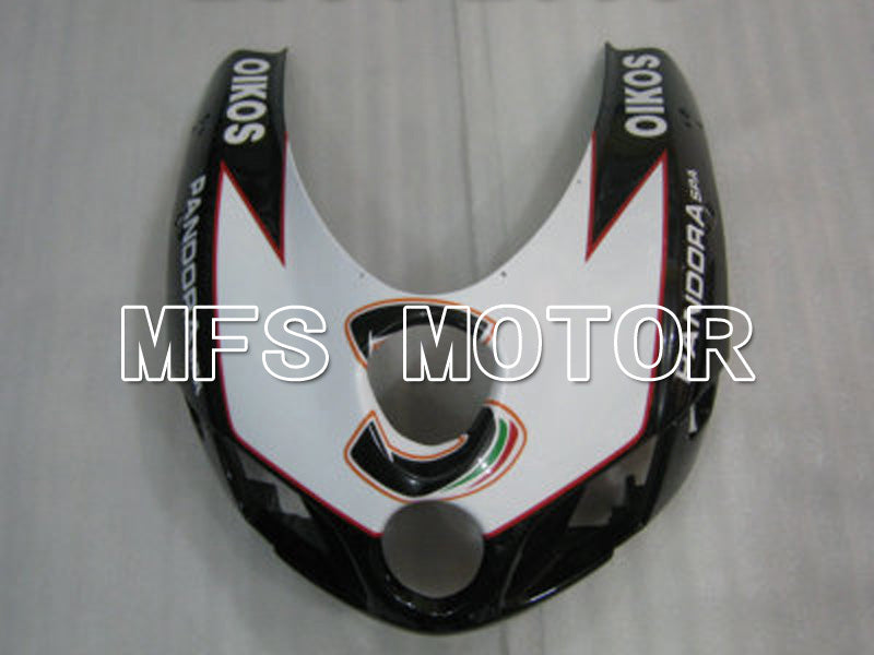 Ducati 749 / 999 2003-2004 Injection ABS Fairing - Sterilgarda - Black White - MFS6430 - Fairings Kit