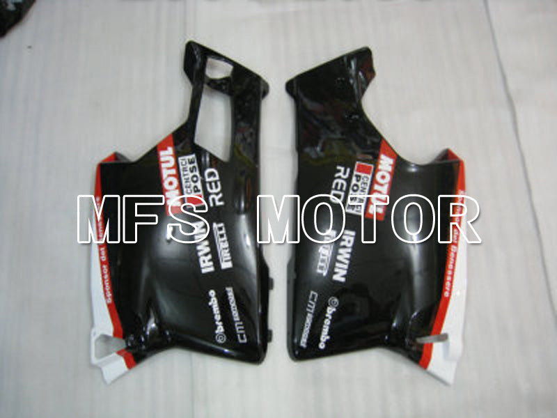 Ducati 749 / 999 2003-2004 Injection ABS Fairing - Sterilgarda - Black White - MFS6430 - Fairings Kit