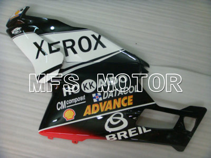 Ducati 749 / 999 2003-2004 Injection ABS Fairing - Xerox - Black White - MFS6433 - Fairings Kit