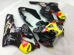 Kawasaki NINJA ZX12R 2002-2005 Injection ABS Fairing - Red Bull - Black - MFS6439 - Fairings Kit