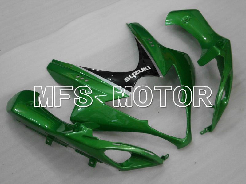 Suzuki GSXR1000 2005-2006 Injection ABS Fairing - Factory Style - Black Green - MFS6450 - Fairings Kit