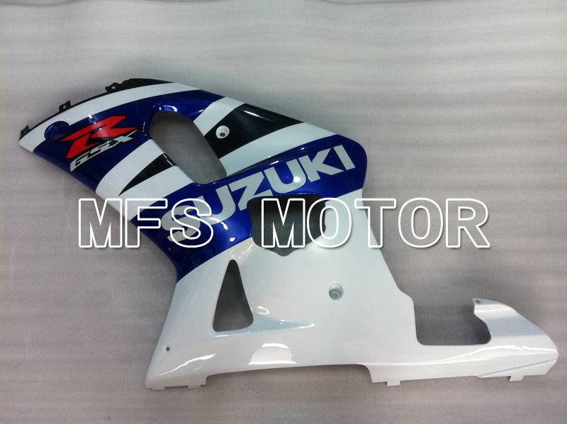 Suzuki GSXR600 2001-2003 Injection ABS Fairing - Factory Style - Black Wihte Blue - MFS6459 - Fairings Kit