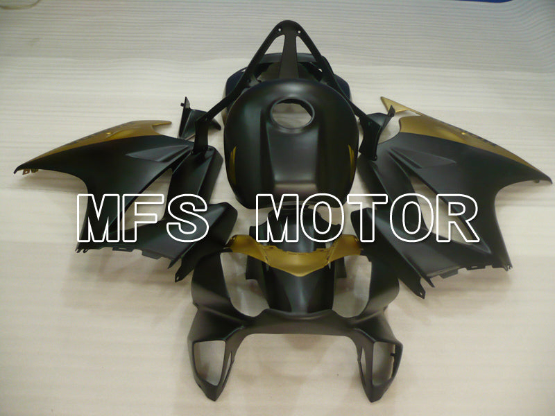 Honda VFR800 1998-2001 ABS Fairing - Factory Style - Black Gold Matte - MFS6468 - Fairings Kit