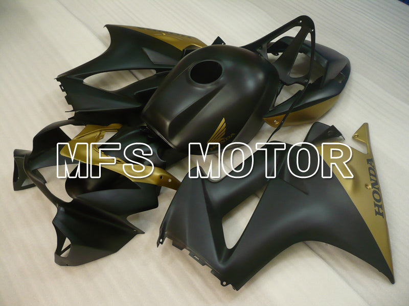 Honda VFR800 1998-2001 ABS Fairing - Factory Style - Black Gold Matte - MFS6468 - Fairings Kit
