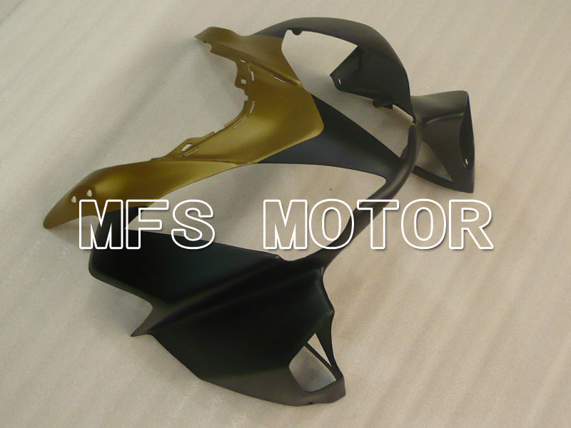 Honda VFR800 1998-2001 ABS Fairing - Factory Style - Black Gold Matte - MFS6468 - Fairings Kit